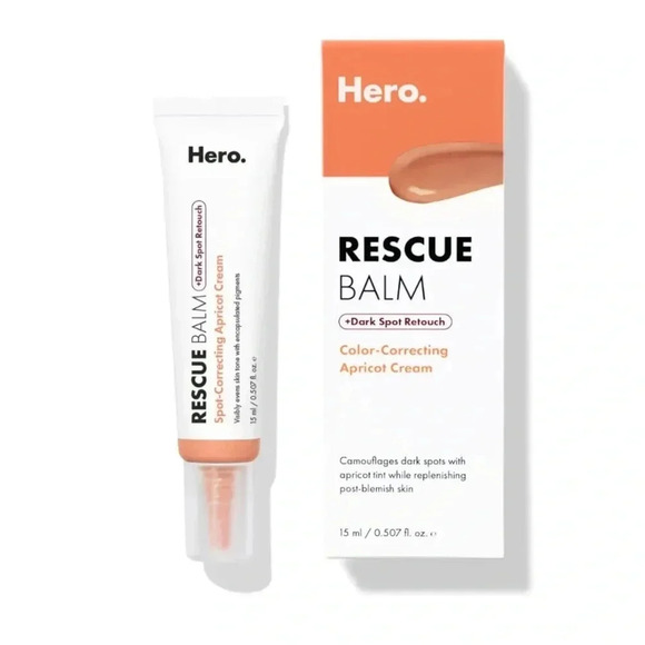 HERO RESCUE BALM + DARK SPOT RETOUCH SHEER COLOR CORRECTING MAGIC NEW 15ML - Picture 1 of 11